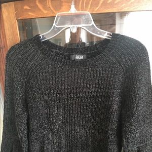 A.N.A. Ribbed Chenille Sweater w/Bell Sleeves